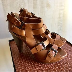 Guess Strap Platform Platform Heels
